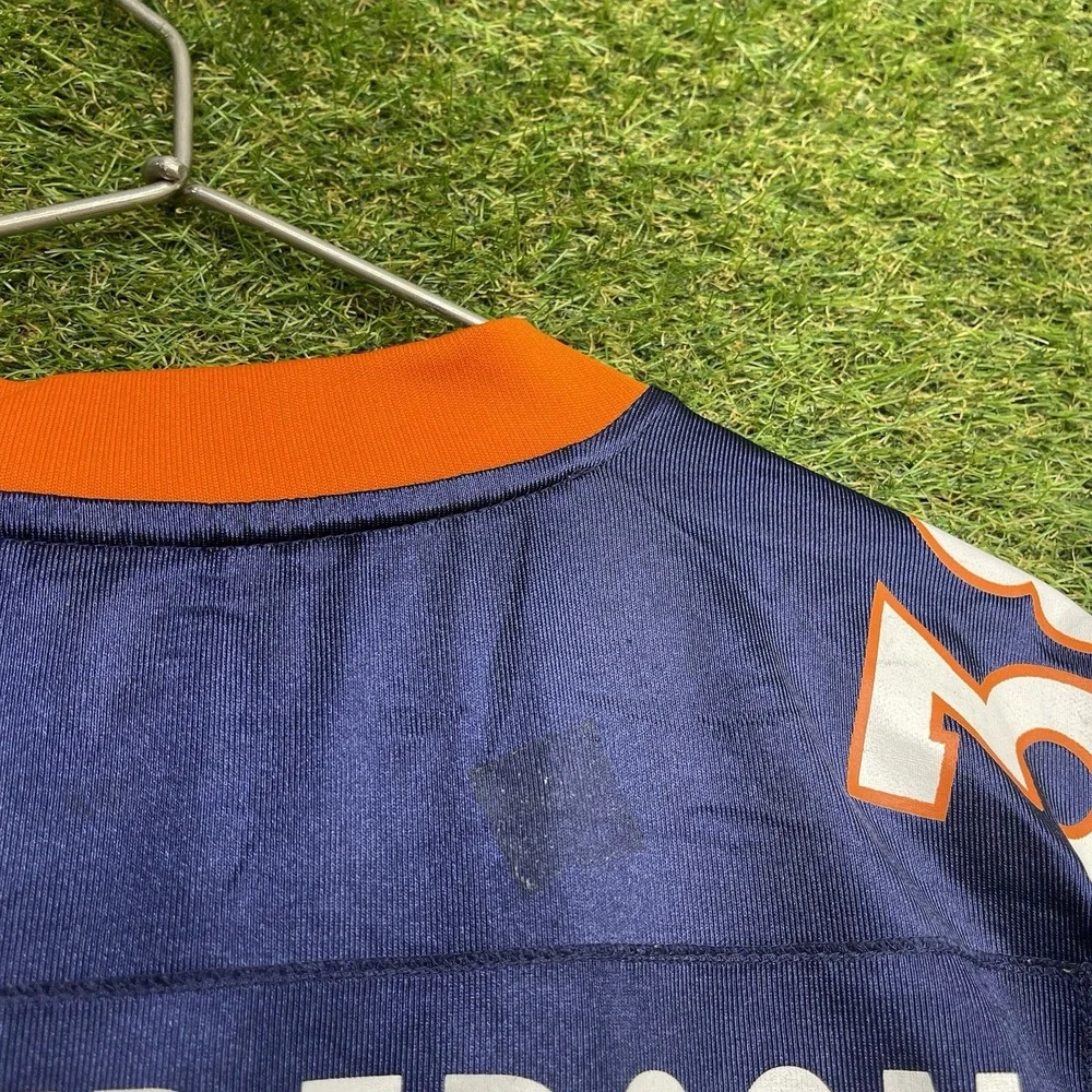 Vintage Denver Broncos Jersey Mens XL Mike Anderson #38 NFL Football Blue Sports